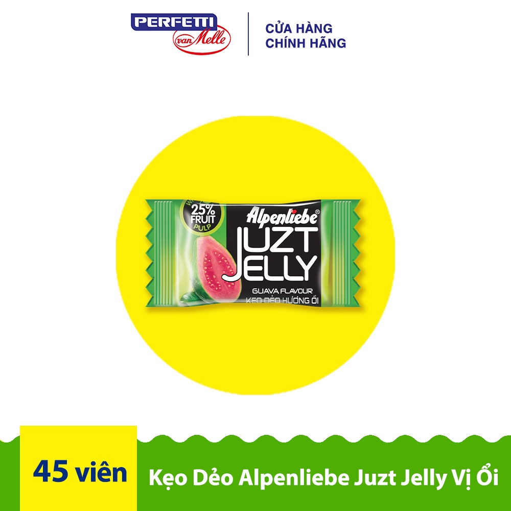 Kẹo Dẻo Alpenliebe Juzt Jelly Vị Ổi - 166.5g