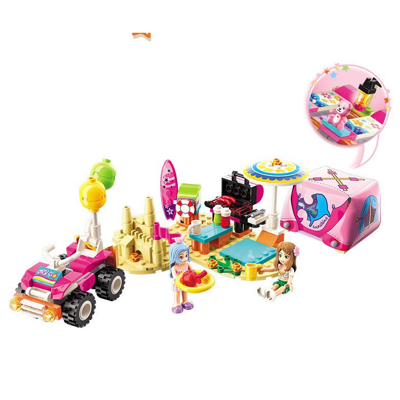 Lắp ráp Cherry 2018 - Lều Trại Nghỉ Dưỡng Bên Bãi Biển Của Bạn Gái 202 Chi Tiết