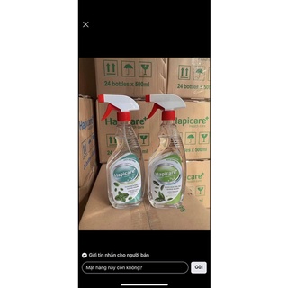 Dung Dịch Xịt Sát Khuẩn Hapicare chai 500ml .