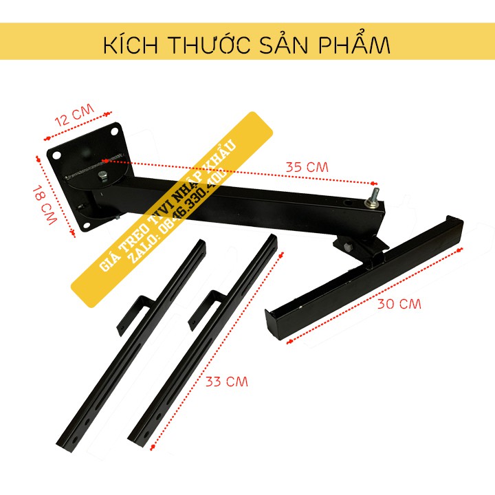 Giá Treo Tivi Góc Tường Xoay Đa Năng 26 - 32 - 40 - 43 Inch - Hàng Chất Lượng Cao - Model: X32 - [Rẻ Hơn NB P4]