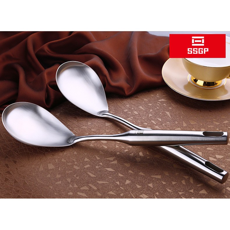 Vá múc canh inox 304 - SSGP - 31x7.5cm 180g