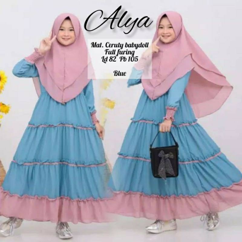 Bộ Đồ Chơi Xếp Hình Alya SYARI Độc Đáo Cho Bé Từ 7-10 Tuổi Và 11-13 Tuổi