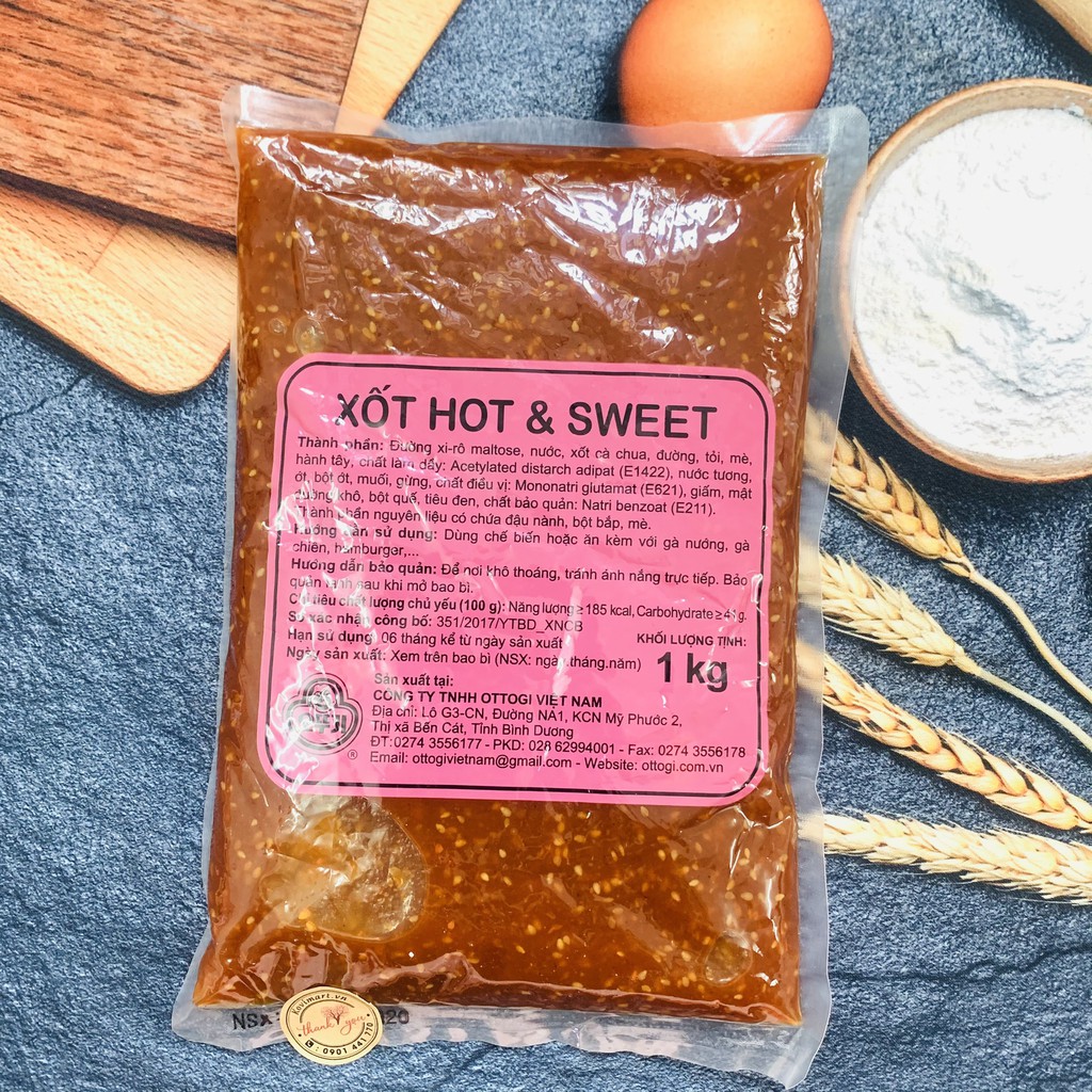 SỐT GÀ RÁN MÈ RANG 1KG