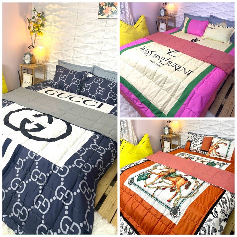 Set chăn ga 5 món cotton đũi( ib chọn mẫu)