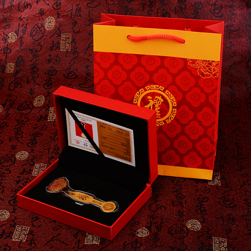 Hộp Quà Tặng Trang Trí Năm Mới 2024 Hình Rồng May Mắn