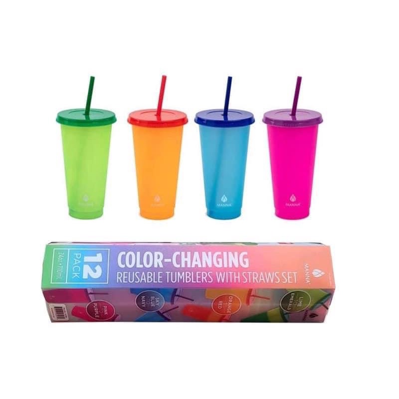 MYA - LY NHỰA TAKE AWAY ĐỔI MÀU HÀNG MỸ