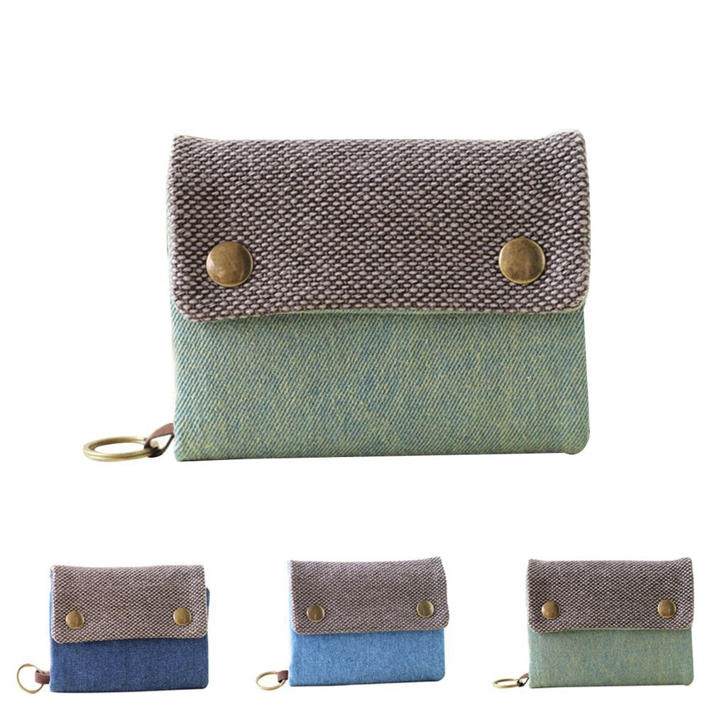 Ví Nữ Dáng Ngắn Thời Trang Phong Cách Hàn Quốc