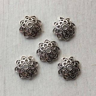 Charm Bạc Chụp hạt đá 10li