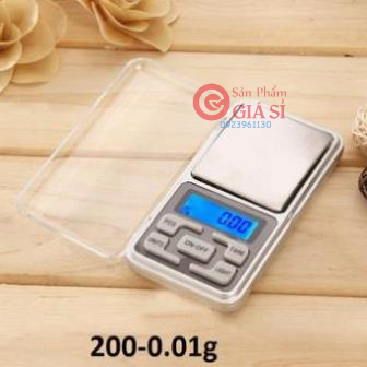 Cân điện tử Cân tiểu li điện tử bỏ túi độ chính xác cao 200g/0.01g 500g/0.01g MH-200 + TẶNG 2 PIN ❤️freeship❤️