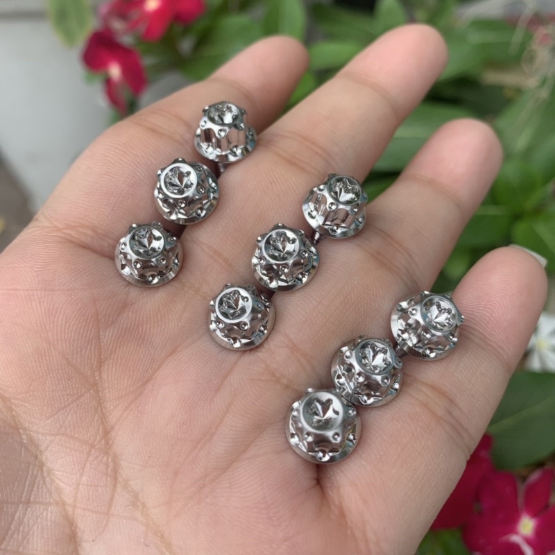 Ốc nắp dầu salaya inox 304 cho tất cả xe máy