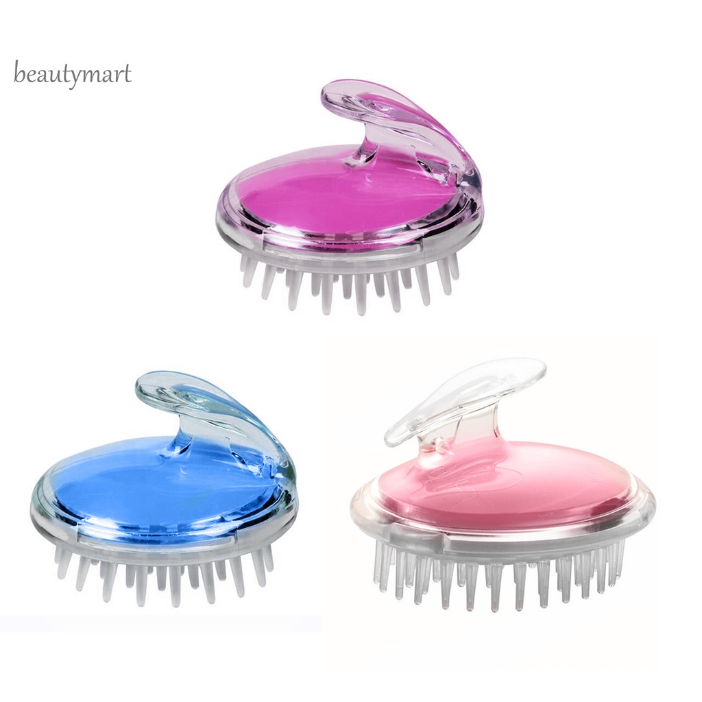 [Hàng mới về] Lược nhựa mát xa da đầu dùng khi tắm tiện dụng