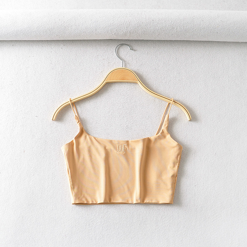 DUNEA Áo lót hai dây thêu chữ gợi cảm dành cho nữ DUNEA