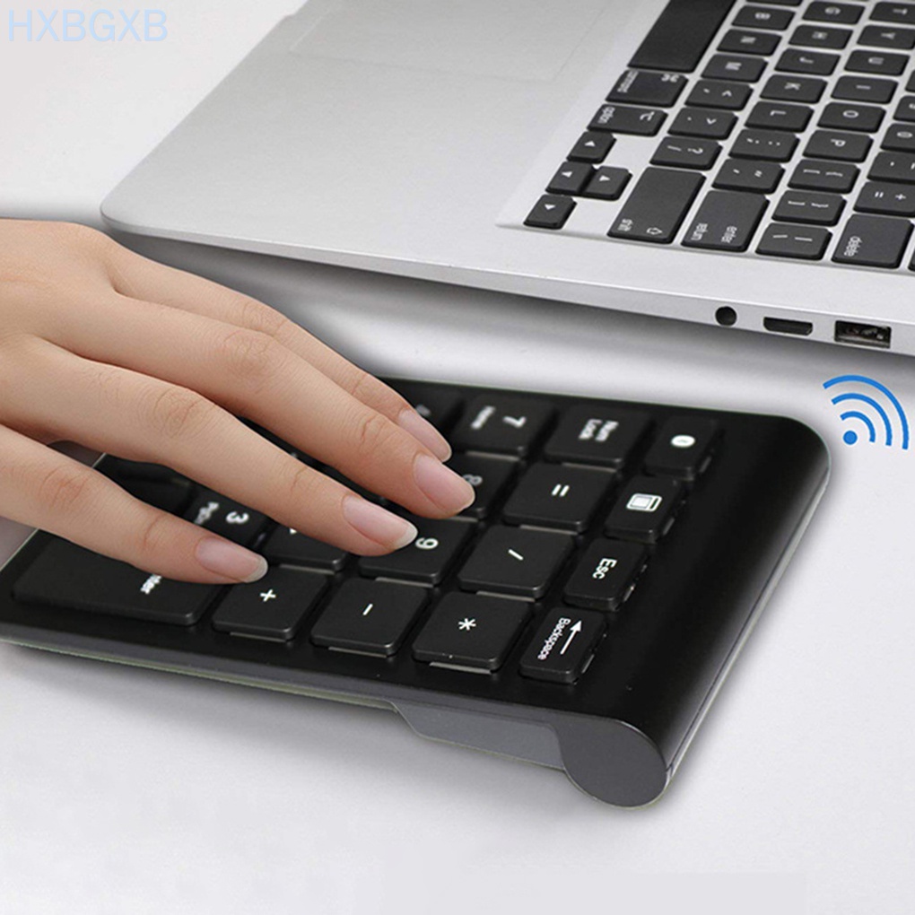 HXBG 2.4G/Bluetooth 3.0 Number Pad Wireless 22 Keys Multi-Function Numeric Keypad Laptop PC Keyboard