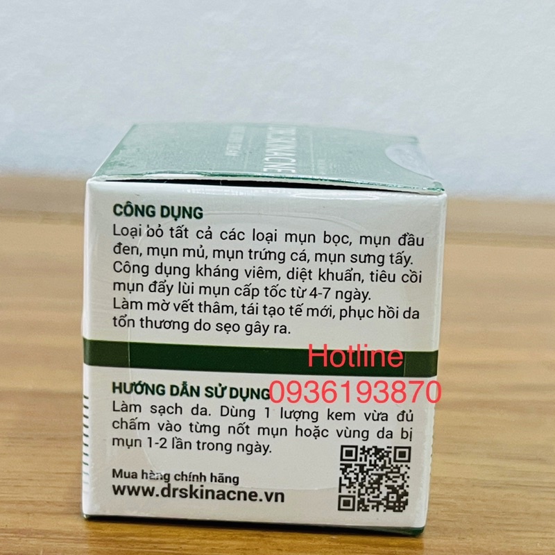 DR SKINACNE  [CHÍNH HÃNG] ❤️ DR.SKINACNE VUA XOÁ MỤN