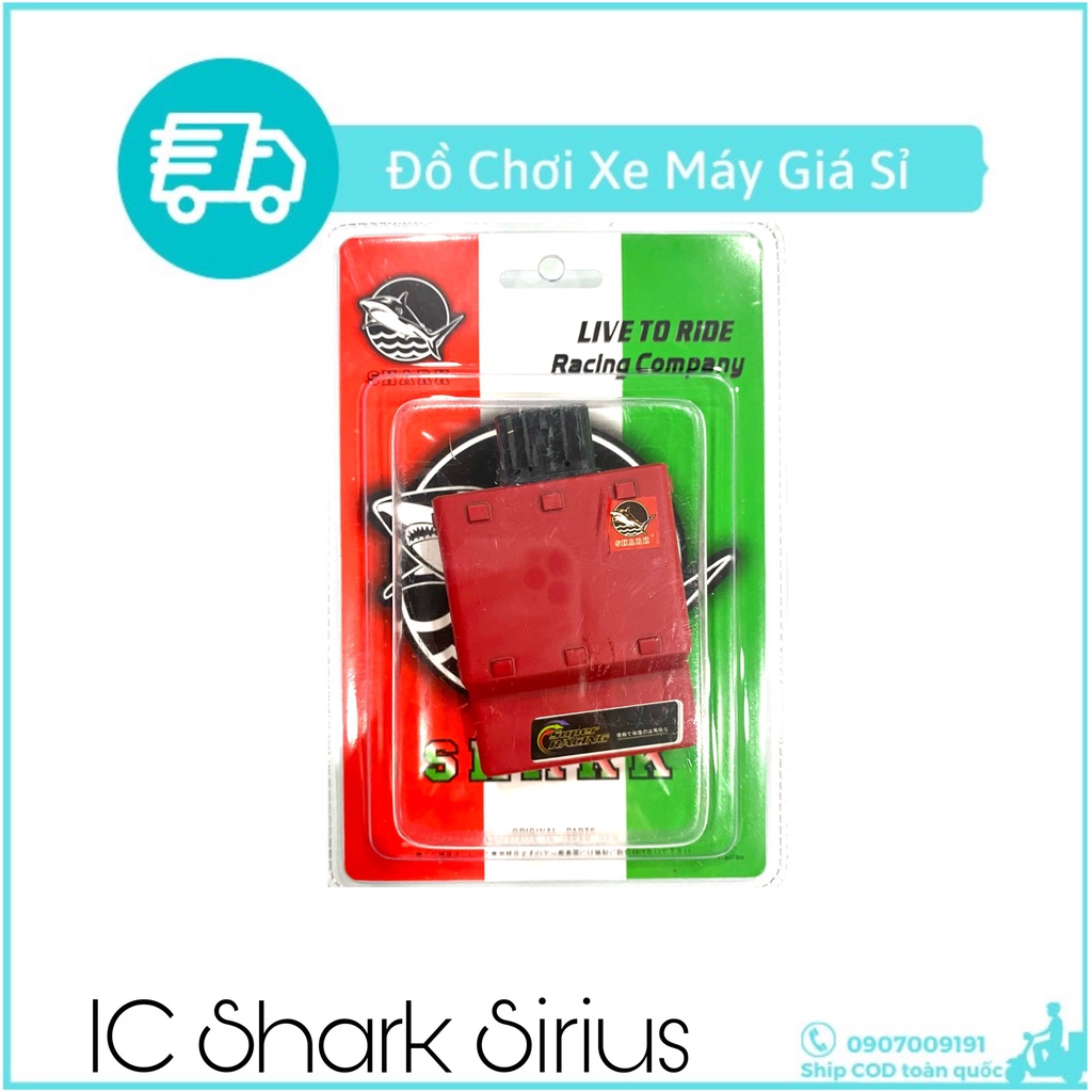 IC MỞ TUA SHARK CHO SIRIUS 110 - JUPITER 110 KHÔNG TĂNG CHỈNH