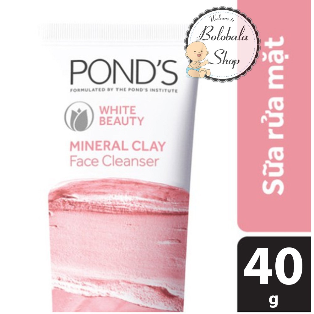Sữa rửa mặt POND'S đất sét khoáng 40g-90g Ponds