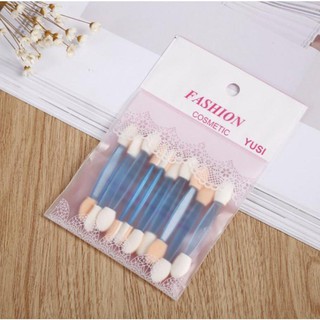 Sét 10 Cây Cọ Vẽ Mắt và Môi 2 Đầu
