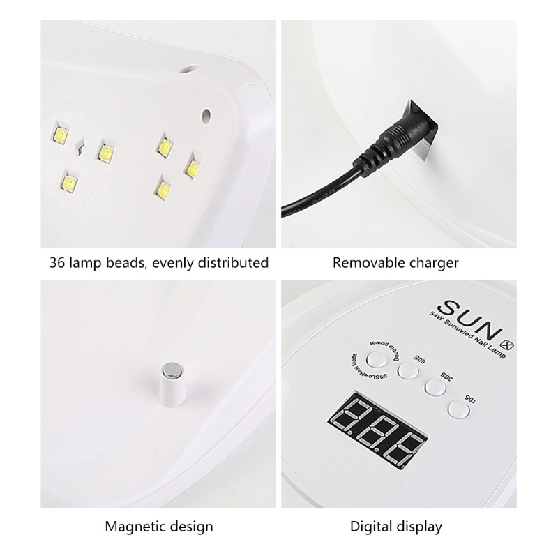 Đèn LED UV Sấy Khô Sơn Móng Tay Chuyên Dụng
