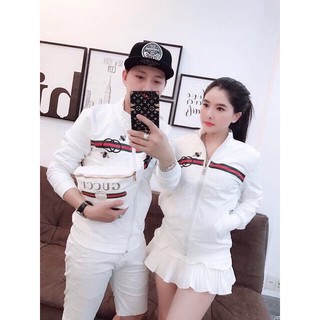 Áo khoác nam áo khoác dù nam nữ guucci logo ong cá tính- teen group