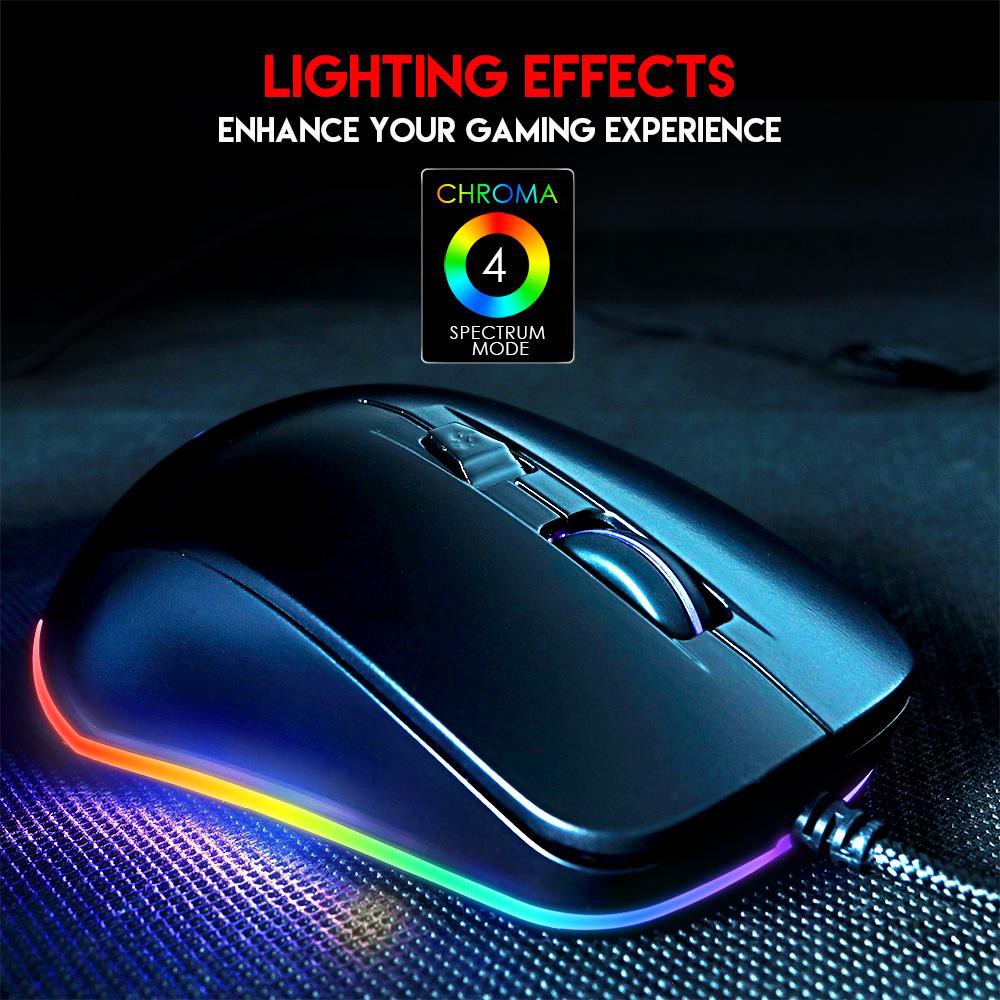 Combo bàn phím cơ + chuột chơi game, Led RGB, Blue Switch Fantech MVP 862