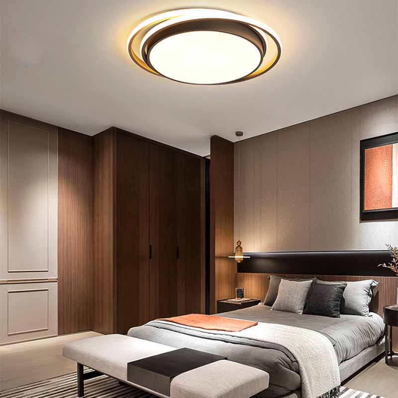 Đèn ốp  trần Đèn Mâm Tròn Kép LM977-500  trang trí phòng khách, phòng ngủ  bảo hành 12 tháng