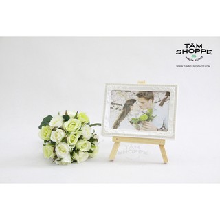 Chân đỡ khung ảnh để bàn màu gỗ tự nhiên TAN