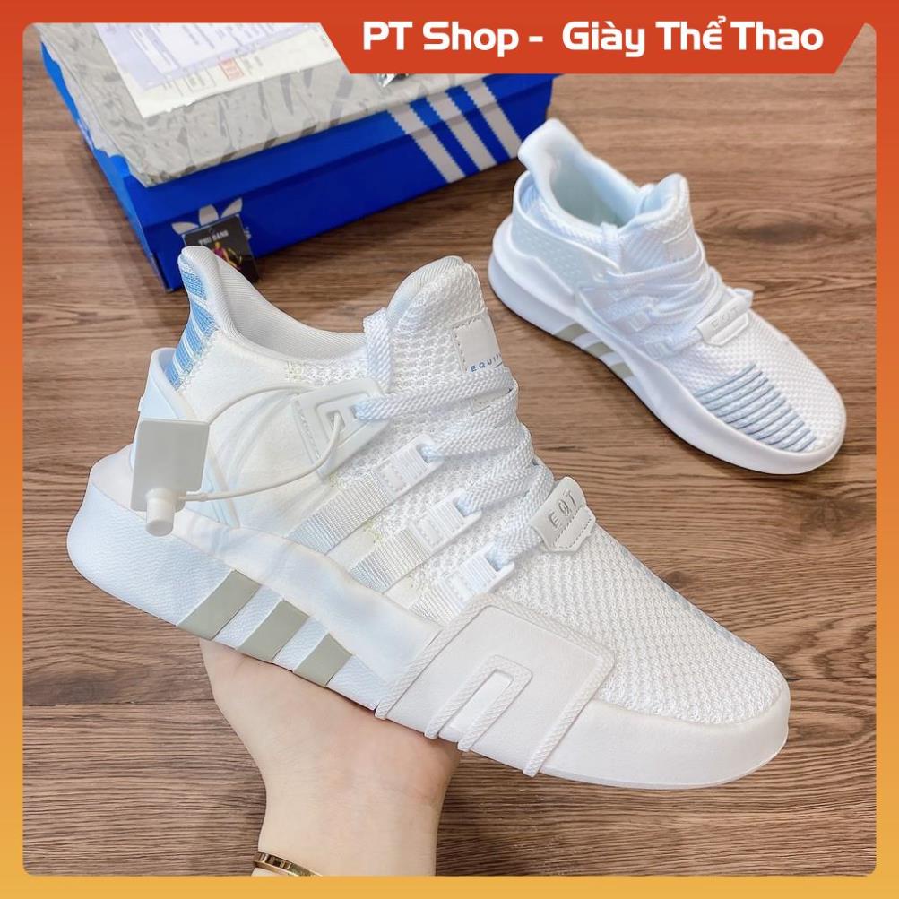 PT Shop Freeship+ Hàng Xịn] Giày thể thao eqt trắng xanh cao cấp, Giày nam nữ Full box bill , Giày Sneaker