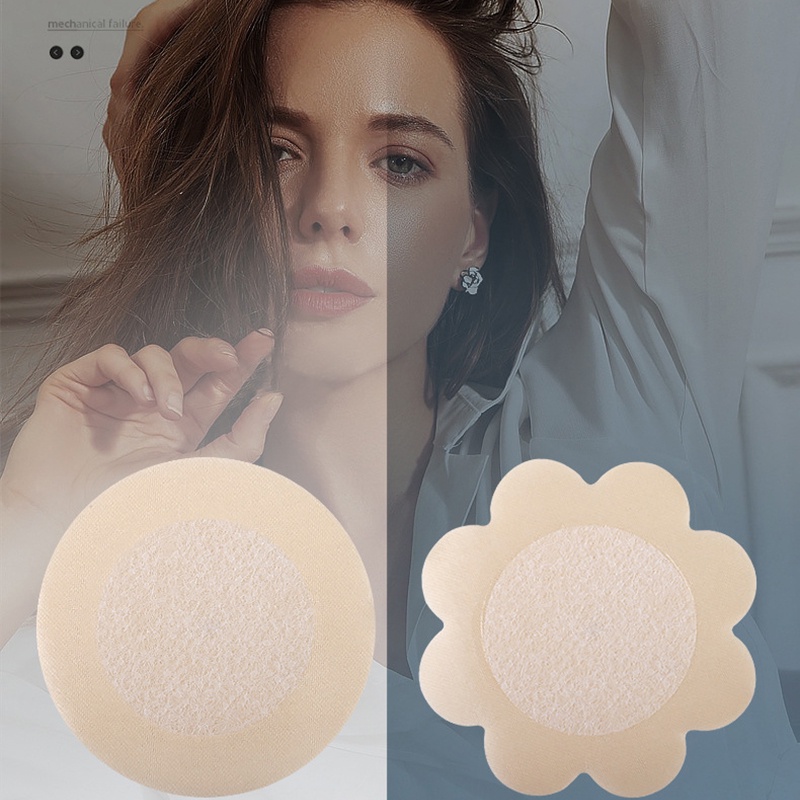 Miếng Dán Ngực Mềm Trong Suốt Bằng Vải Satin Không Dệt Dùng Một Lần Cho Nữ