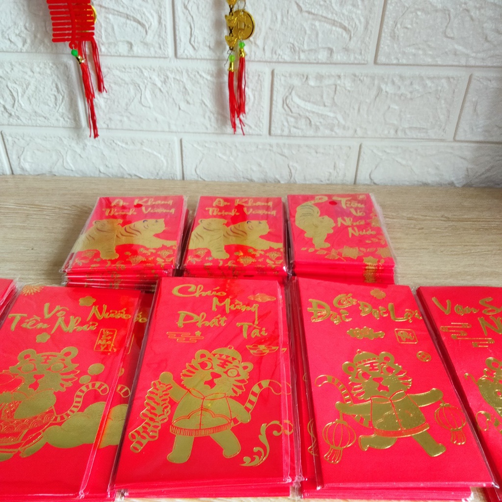 Tập bao lì xì ngày Tết [ 1 tập có 6 chiếc ]