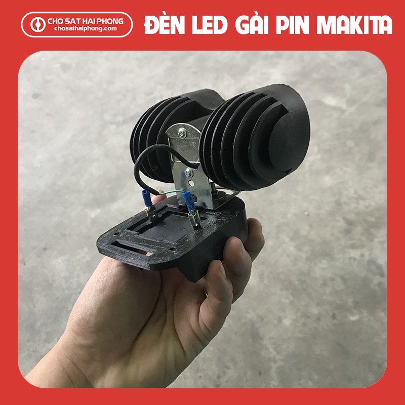 Đèn led gài pin Makita loại 2 pha - Chợ Sắt Hải Phòng Online