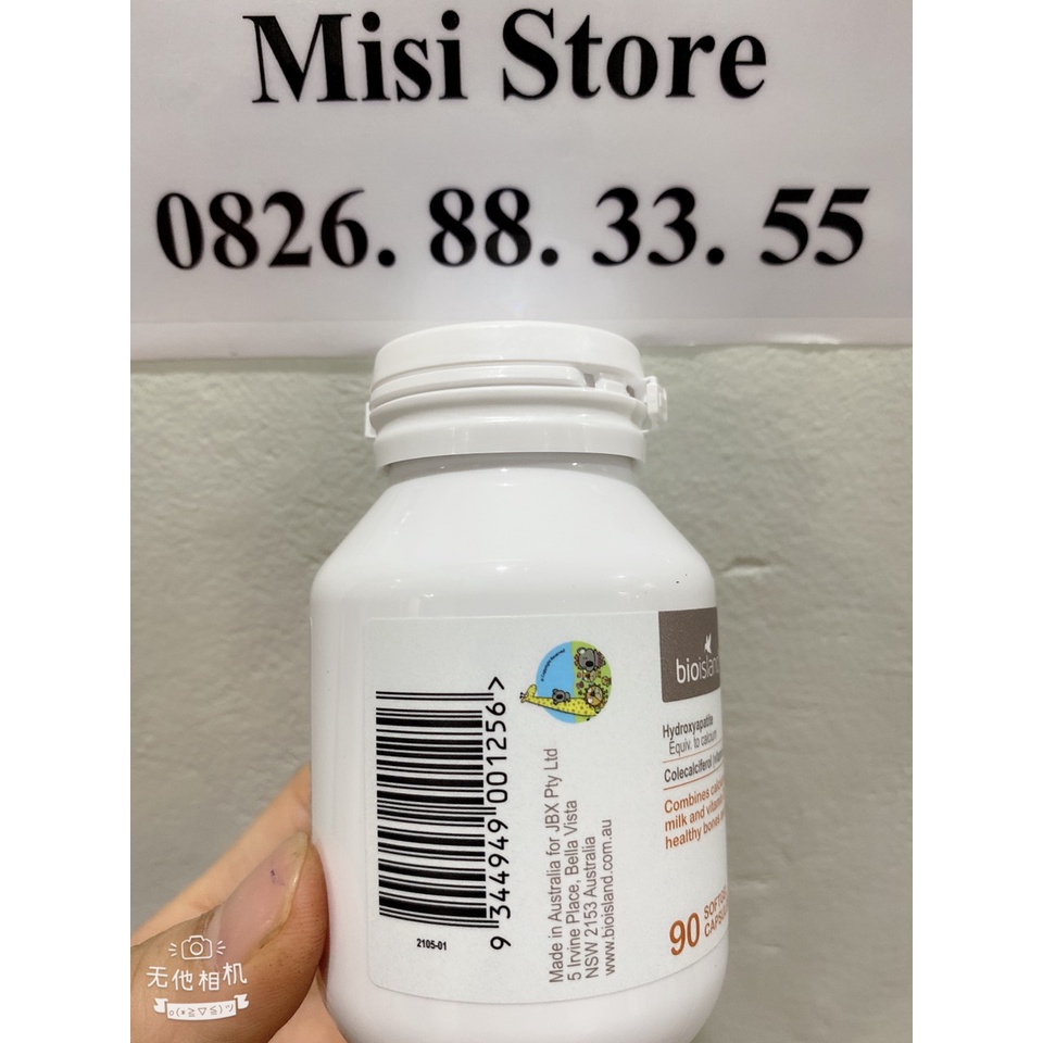 Canxi Sữa Bio Island Milk Calcium  Úc cho bé