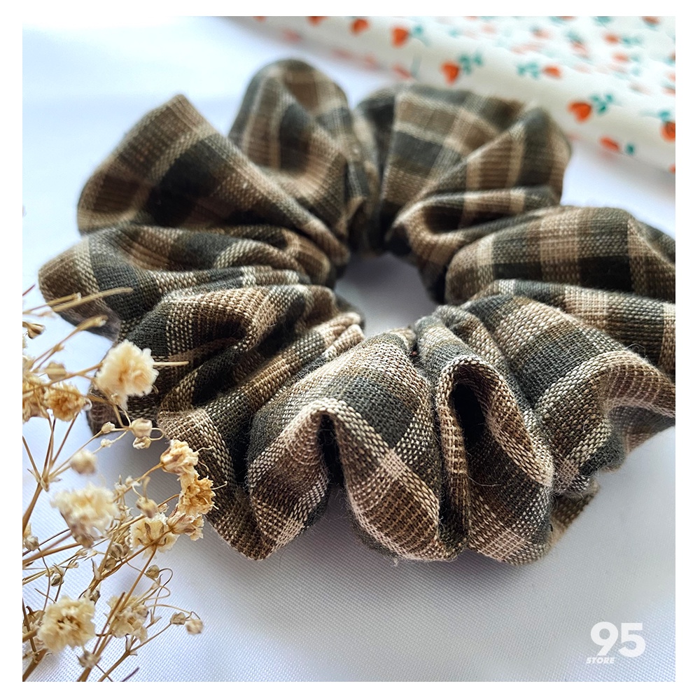 Scrunchies - Cột tóc Linen Caro