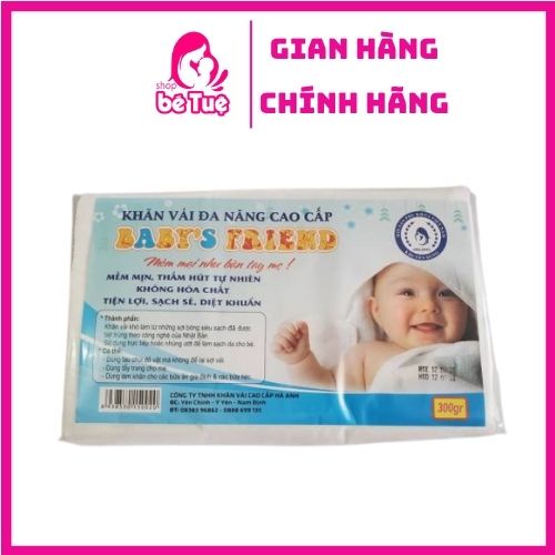 Khăn khô đa năng Baby Friend 300g (khoảng 290 tờ)