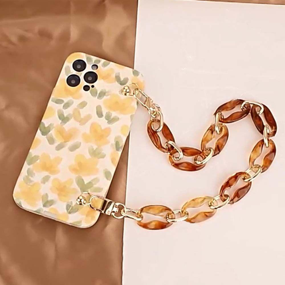 DANES Replaceable Bag Chain Resin Women Crossbody Bag Acrylic Handbag Bag Straps