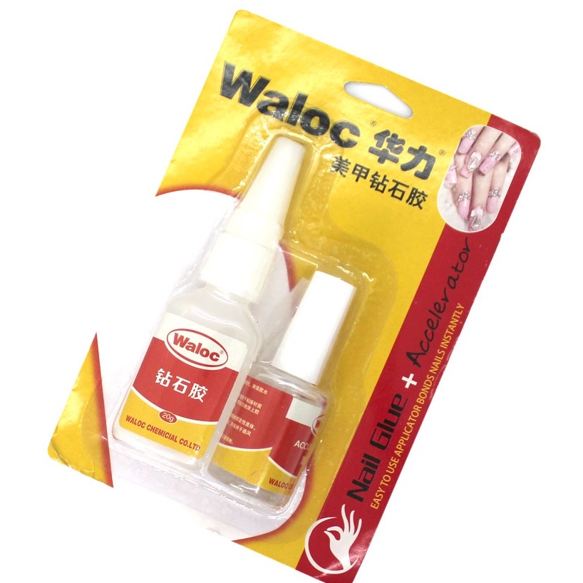 Keo dán móng Waloc chính hãng hàng loại 1 - keo bê tông đa năng