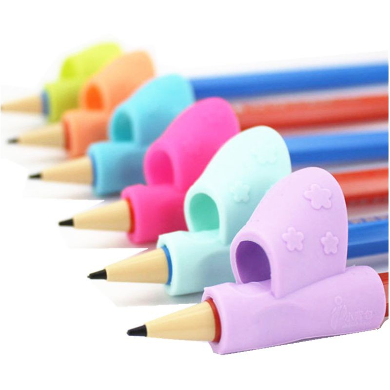 Set 6 Vỏ Bọc Bút Chì Giúp Bé Tập Viết