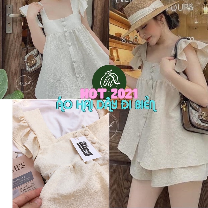 Váy hai dây đi biển, chất vải siêu mát, giá siêu hời, mẫu mã đa dạng, màu sắc hot trend | BigBuy360 - bigbuy360.vn