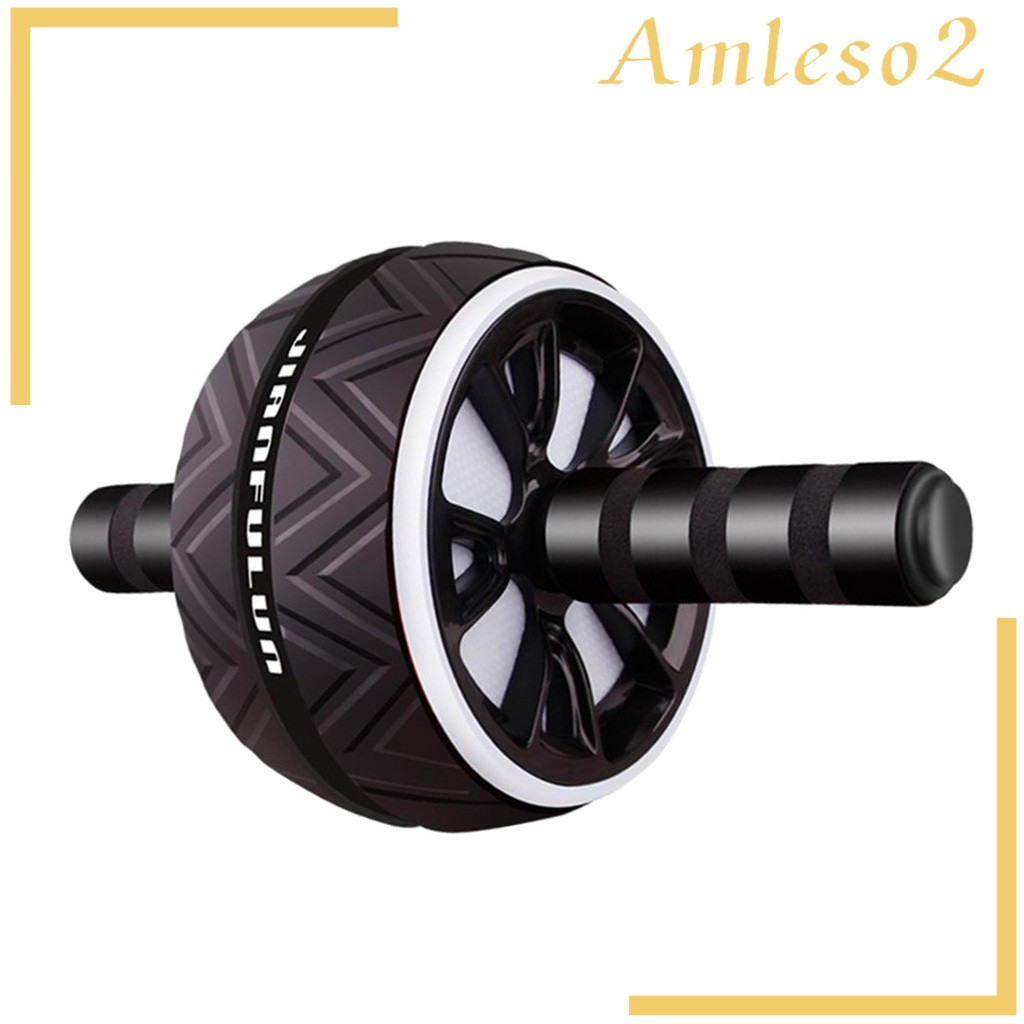 [AMLESO2] Ab Roller Exercise Wheel Abdominal Core Strength Training Gear Home Workout Kit