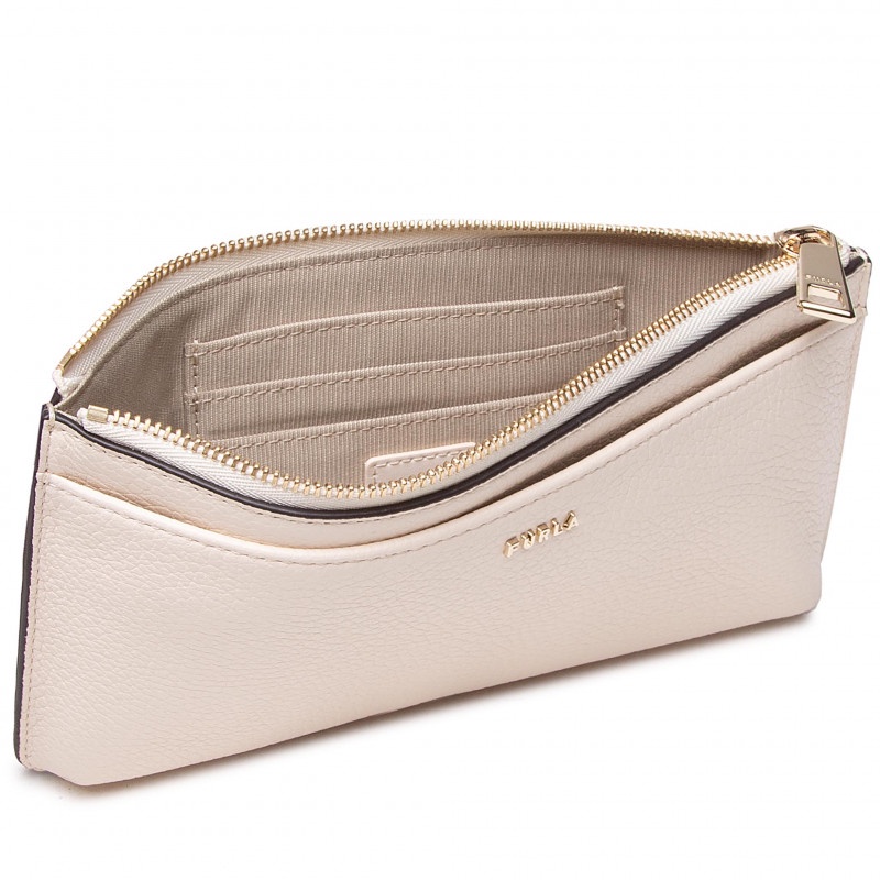 [Mã FAPRE4 giảm 10% đơn từ 1tr] Ví Cầm Tay Nữ E Furla Babylon S Envelope - Beige