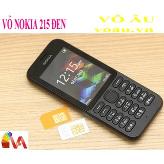 VỎ NOKIA 215 MÀU ĐEN ZIN