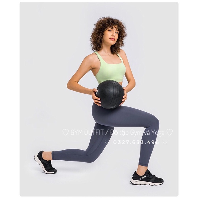 Áo Tập Gym Yoga Có Sẵn Mút Lót- Áo Lót Thể Thao Cao Cấp Lululemon Energy Adjustable Bra