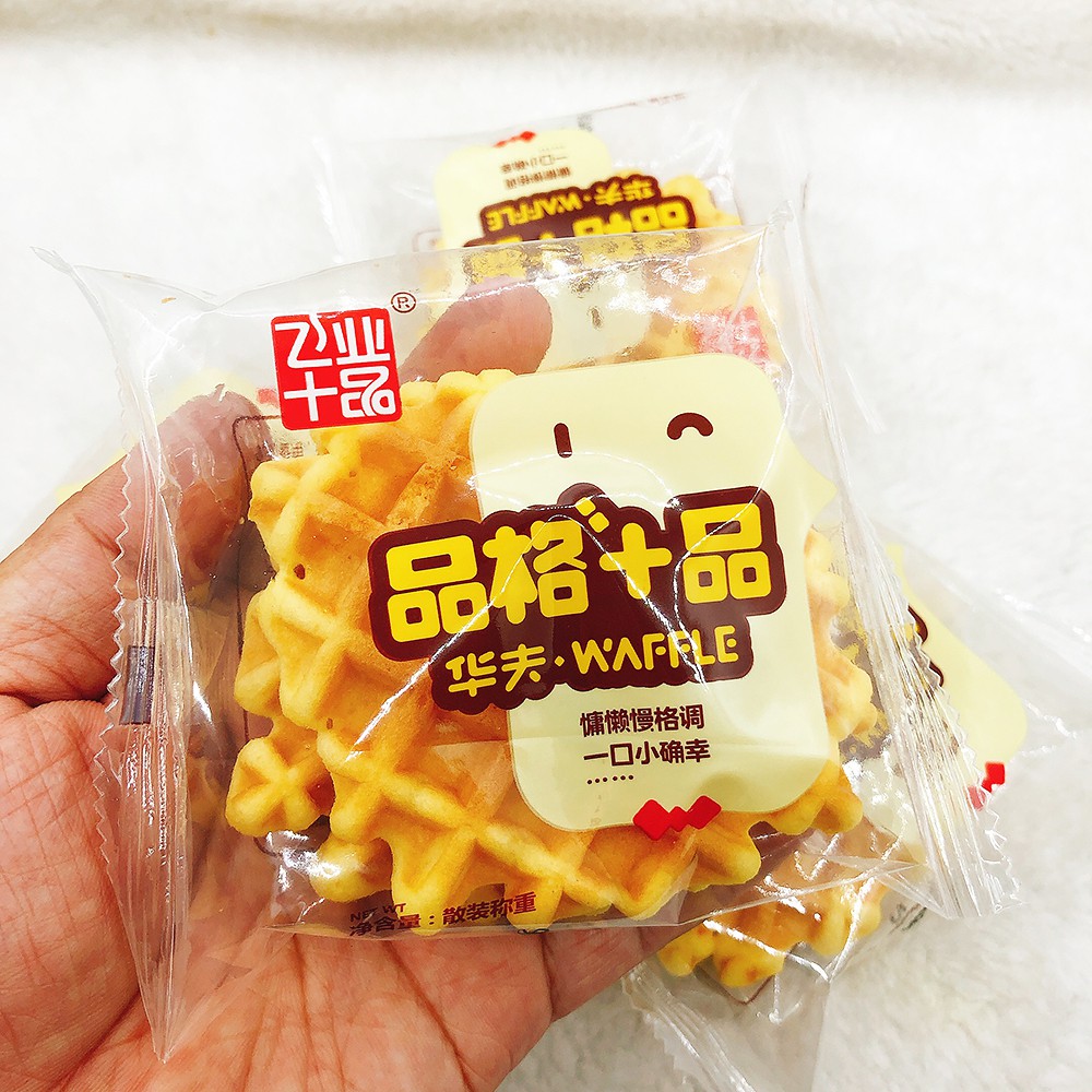 [ BÁNH MỀM VÀ RẤT THƠM ] Combo 04 bịch x 8 Cái Bánh Kẹp Trứng Bơ Sữa Tươi tổ ong Đài Loan- (Date: 06 tháng)