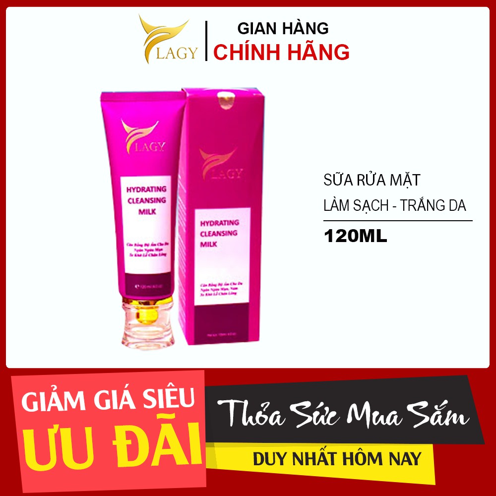 Sữa rửa mặt 3 trong 1 YLAGY 120ml