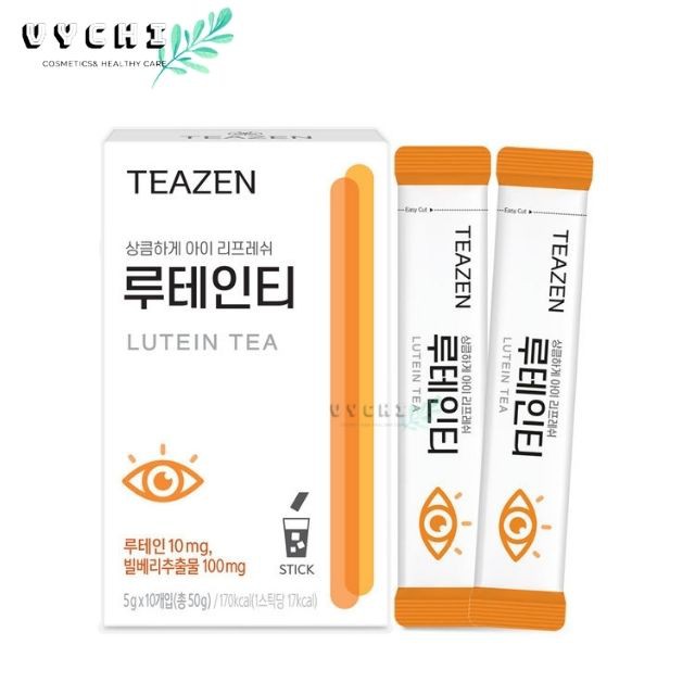 Trà Lutein Teazen Hàn Quốc Vị Xoài Nhiệt Đới Nhập Khẩu Hàn Quốc( date 2023)