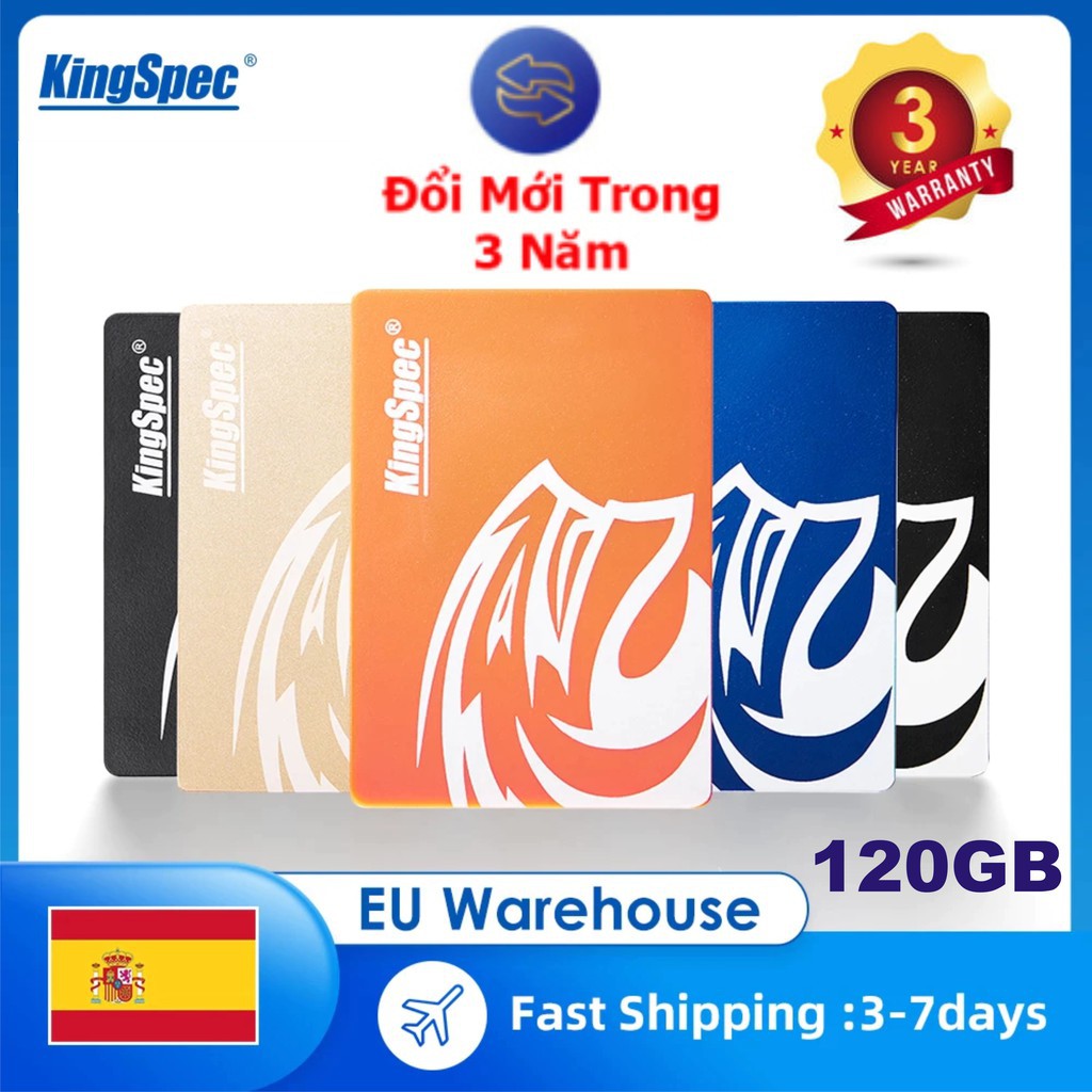 Ổ cứng SSD Kingspec 120GB - Bảo hành chính hãng 36 tháng !!!