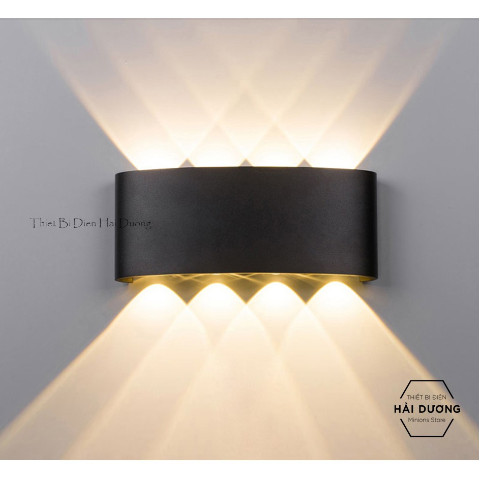 Đèn trang trí hắt tường 2 đầu - 8w chống nước TN189  - Bảo hành 18 tháng - Energy Green Lighting