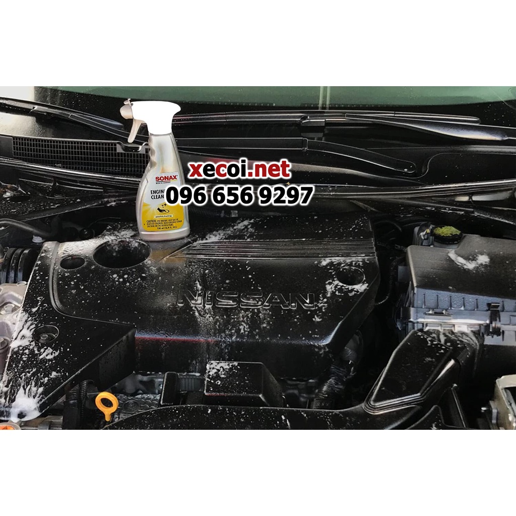 (giá tốt) Vệ sinh động cơ khoang máy Sonax Engine Cold Cleaner 500ml