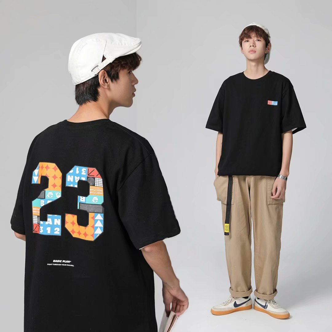 Áo thun tay ngắn phong cách hip hop cỡ M-8Xl cho nam | BigBuy360 - bigbuy360.vn