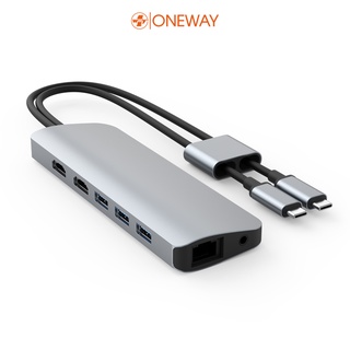 Hub chuyển đổi hyperdrive viber 10in2 4k60hz usb-c chính hãng