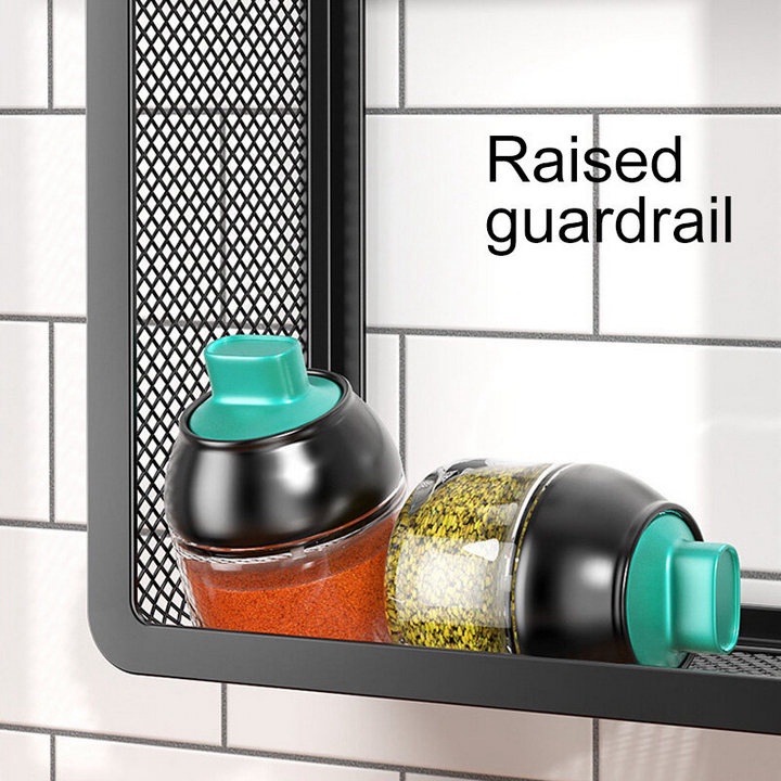 Euro Home - Kệ Bếp Gia Vị Treo Tường Wall Spice Carbon